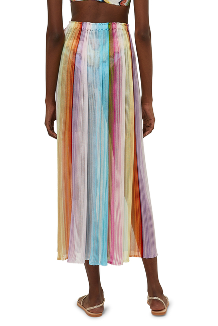 Multi Stripes Skirt